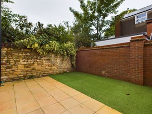 Rear garden/patio- click for photo gallery